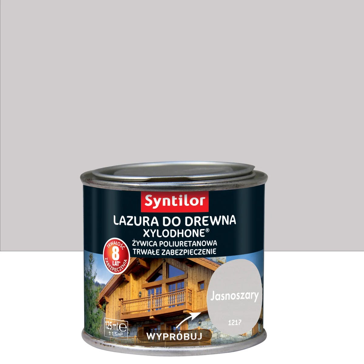 Lazura do drewna Xylodhone HP 0.125 l Jasnoszary Syntilor