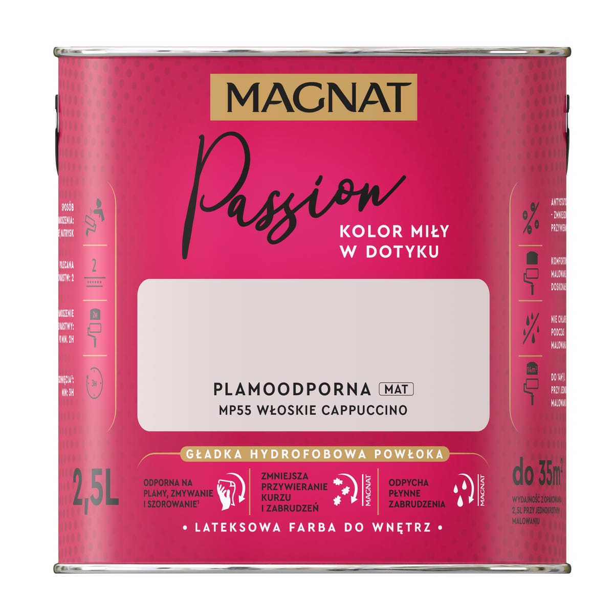 Farba Magnat Passion Włoskie cappuccino 2.5 l