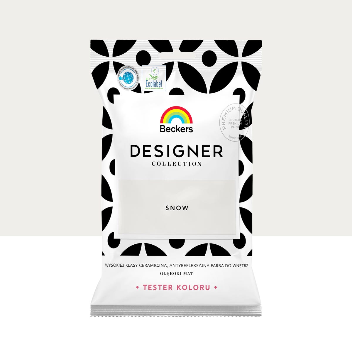 Beckers Tester farby Designer Collection Snow 50 ml