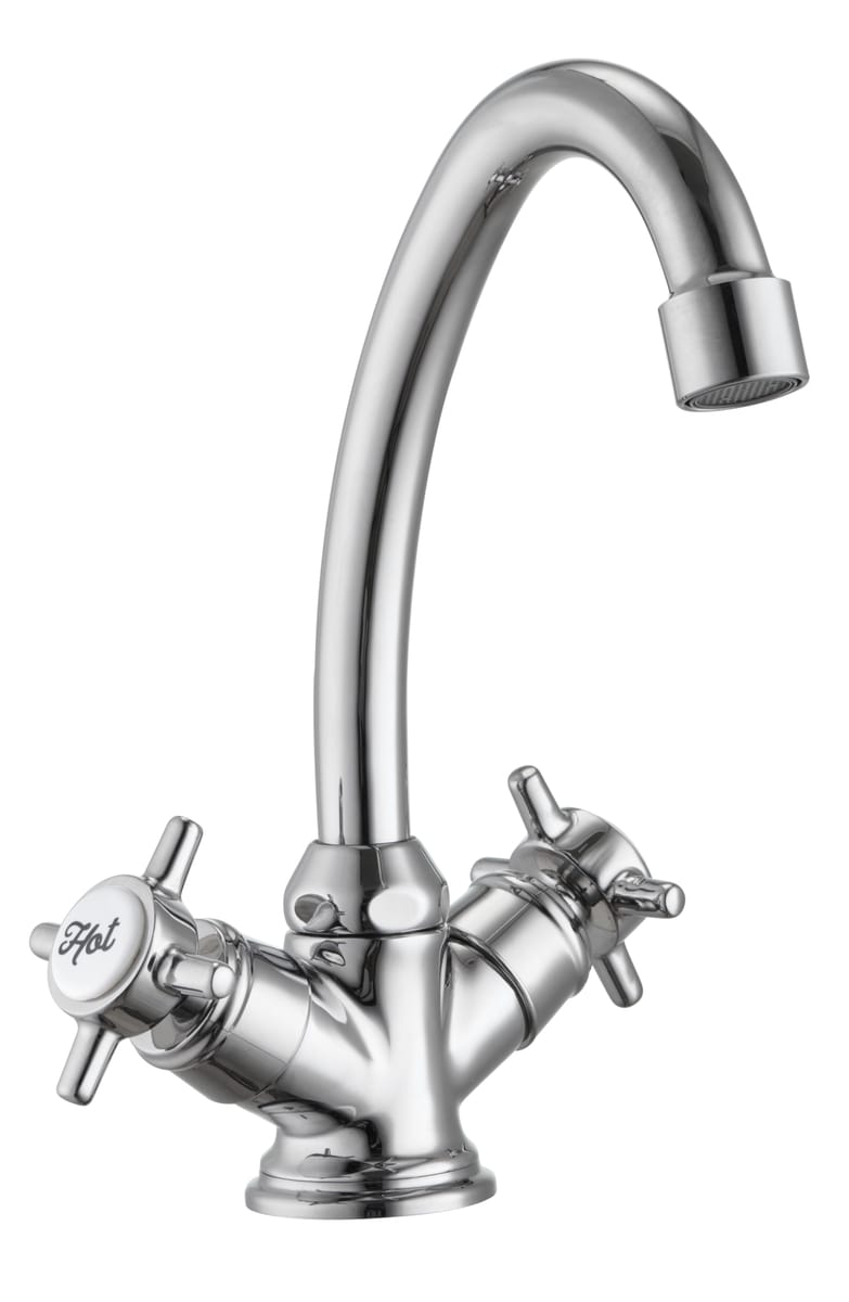 Sensea Bateria umywalkowa chrom 21 cm Mauna