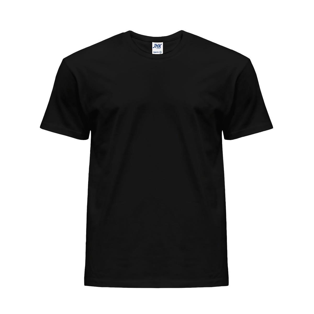 JHK Koszulka z krótkim rękawem męska czarna bawełniana robocza r. XL/56
