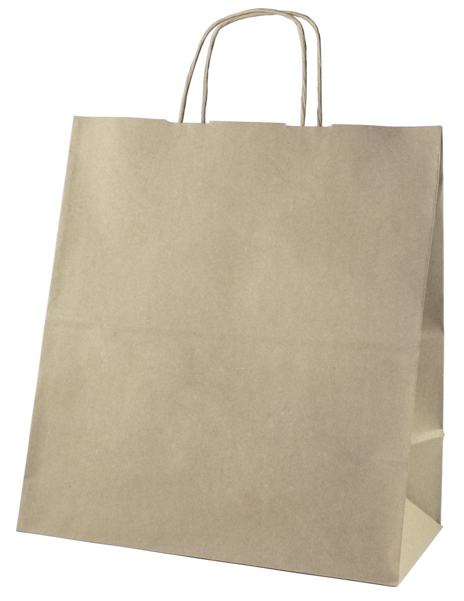 Torba na zakupy papierowa ekologiczna 39.5x17x34 cm
