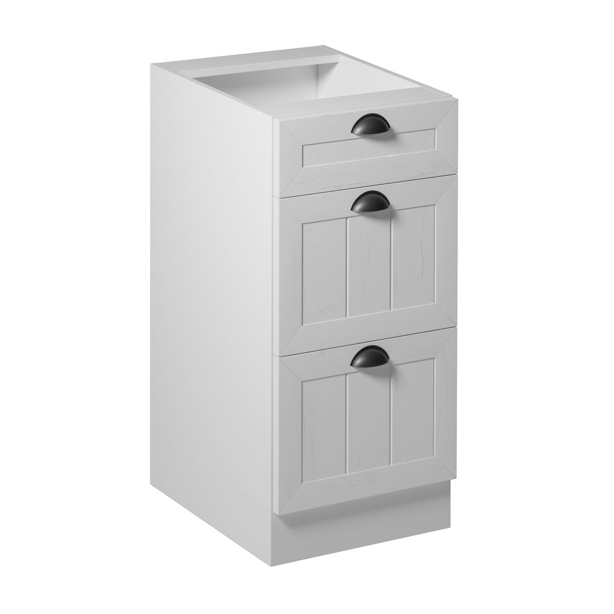 Szafka kuchenna stojąca 3 szuflady Calio 40 cm kolor biały