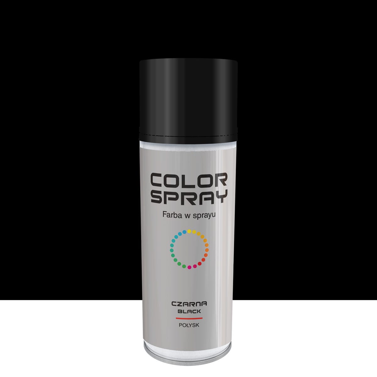 Spray 0.4 l czarny połysk Jeger