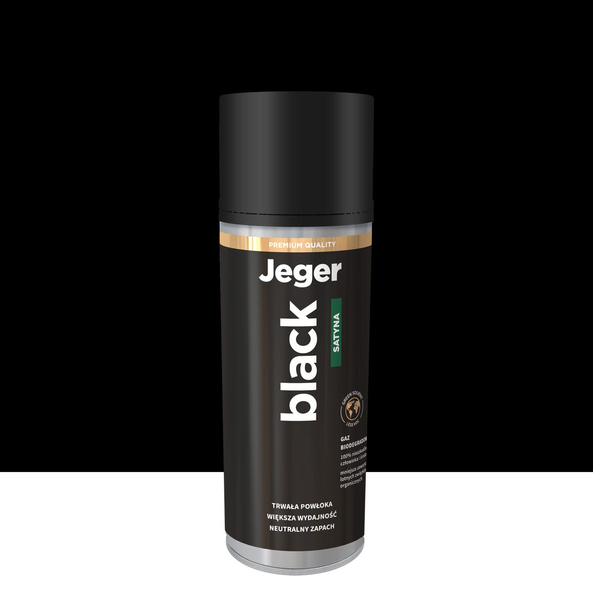 Spray 0.4 l czarny satynowy Jeger