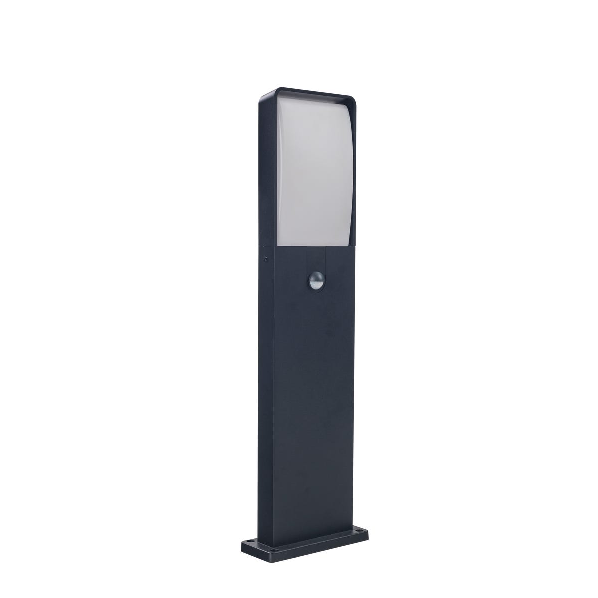 Inspire Lampa ogrodowa słupek Algoa szara z czujnikiem 70 cm 1900 lm IP54 LED