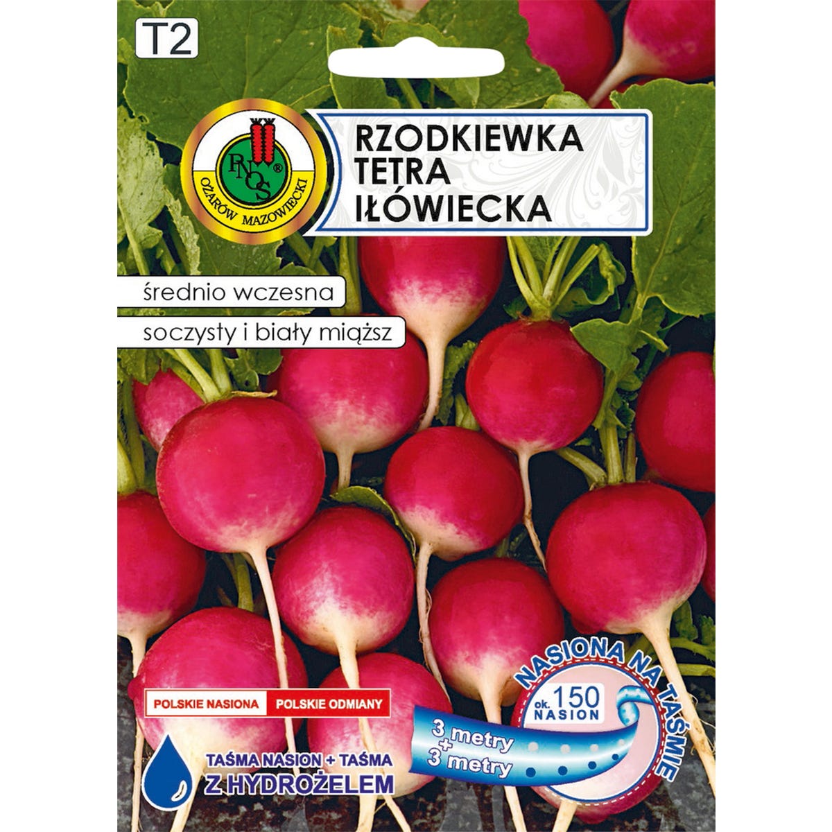 Rzodkiewka Tetra nasiona tradycyjne Pnos