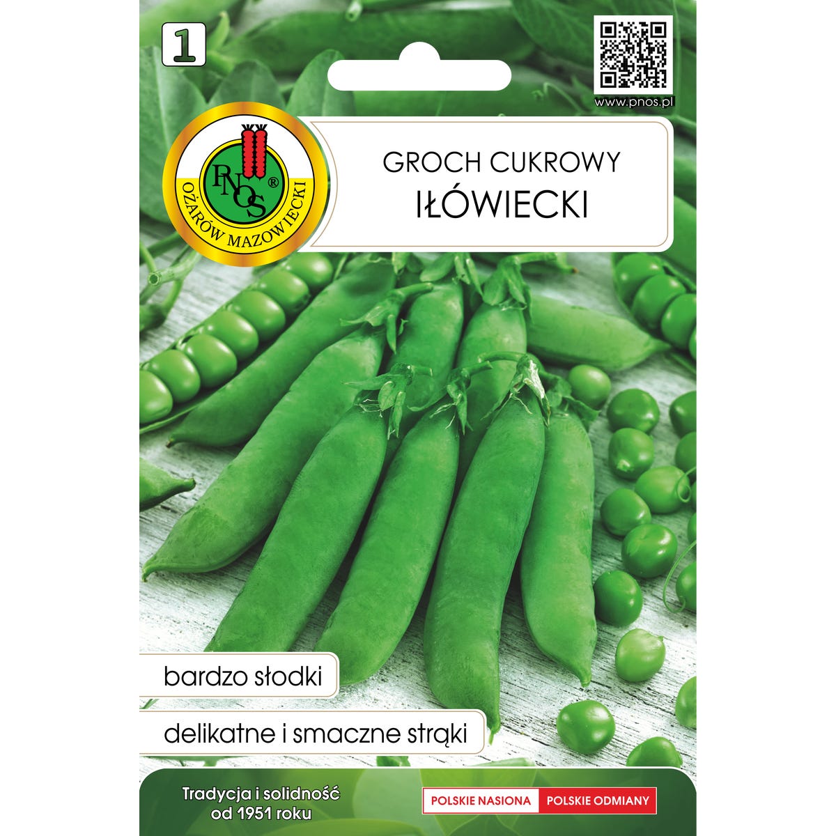Groch cukrowy Iłówiecki nasiona Pnos