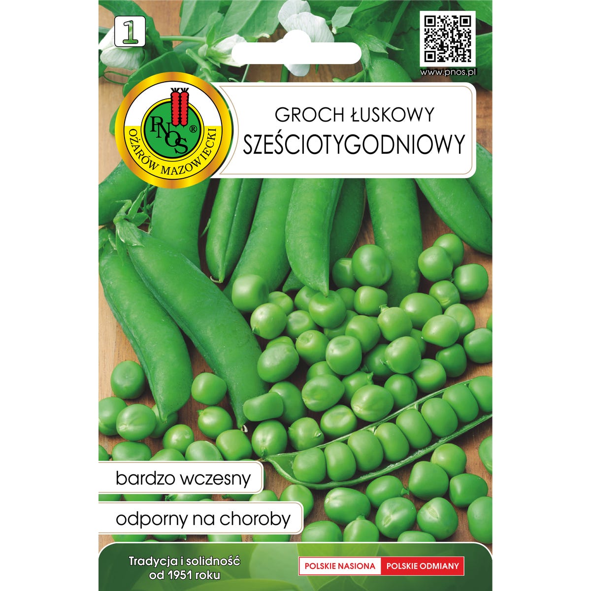 Groch łuskowy 6-tygodniowy nasiona Pnos