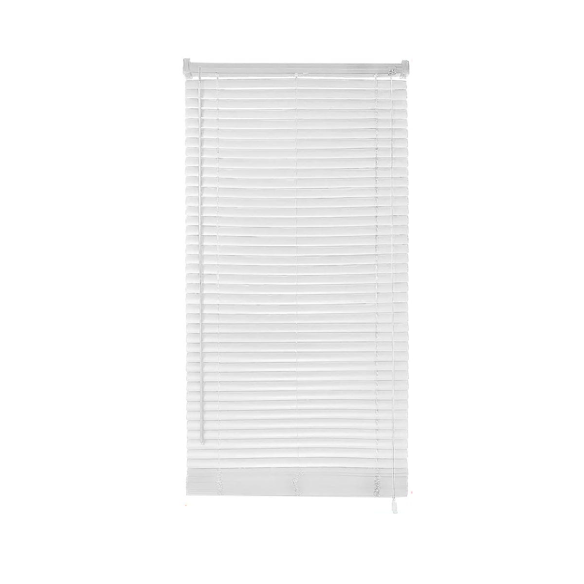 Żaluzja PVC Brega 60 x 155 cm biała 25 mm