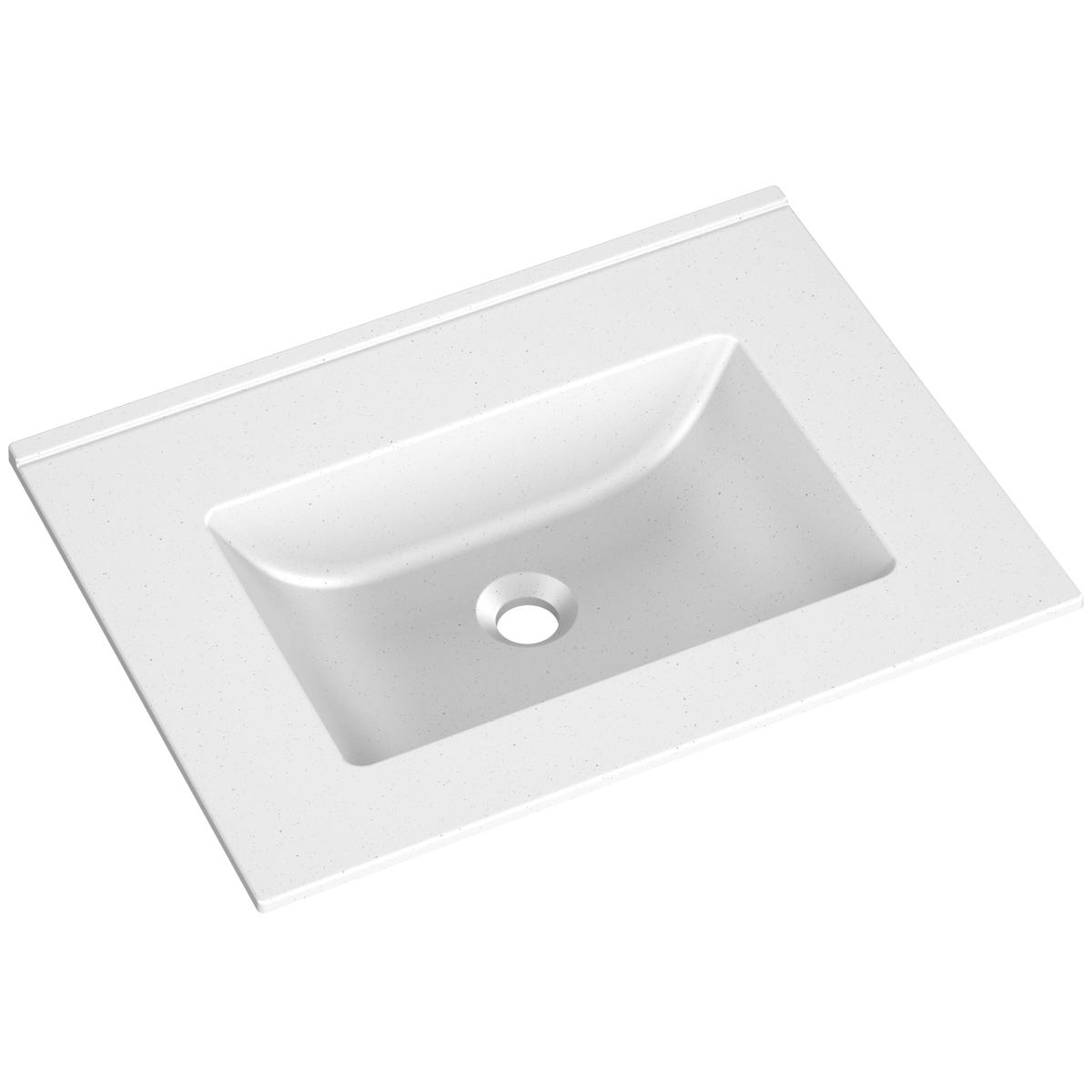 Umywalka konglomeratowa Esse White 61 x 46 Axis
