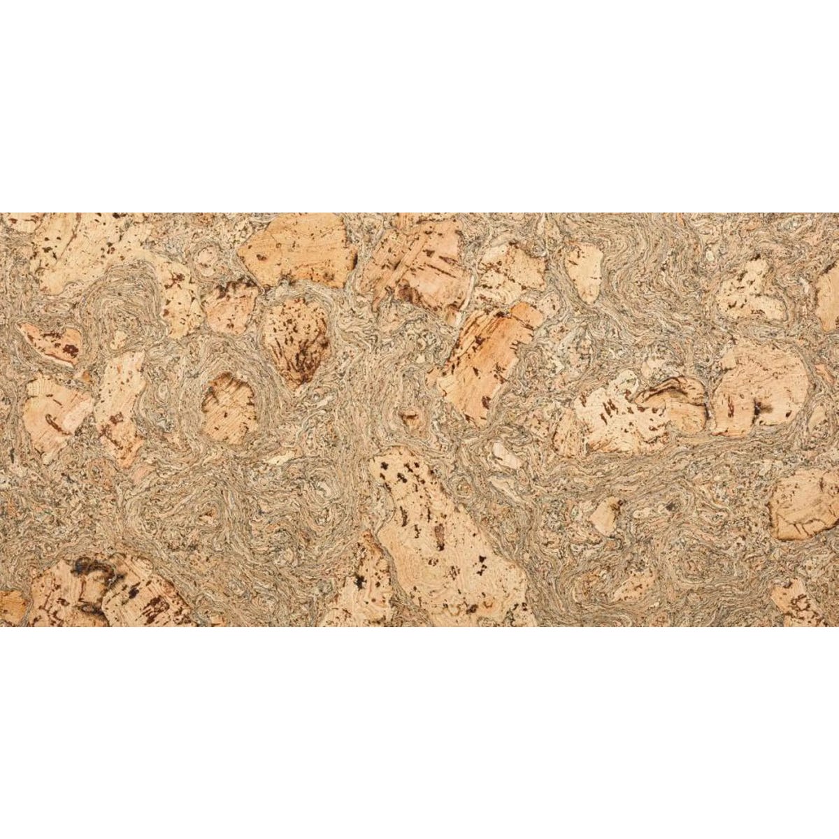 Panel ścienny korkowy 60x30 cm Szary