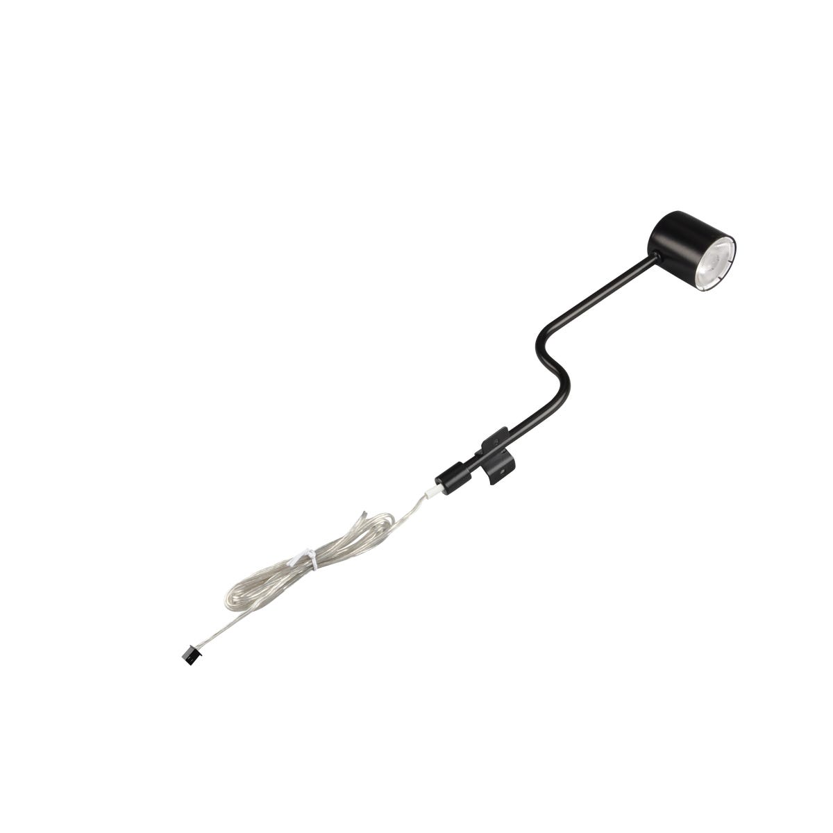 Reflektorek meblowy Hubi czarny LED Inspire