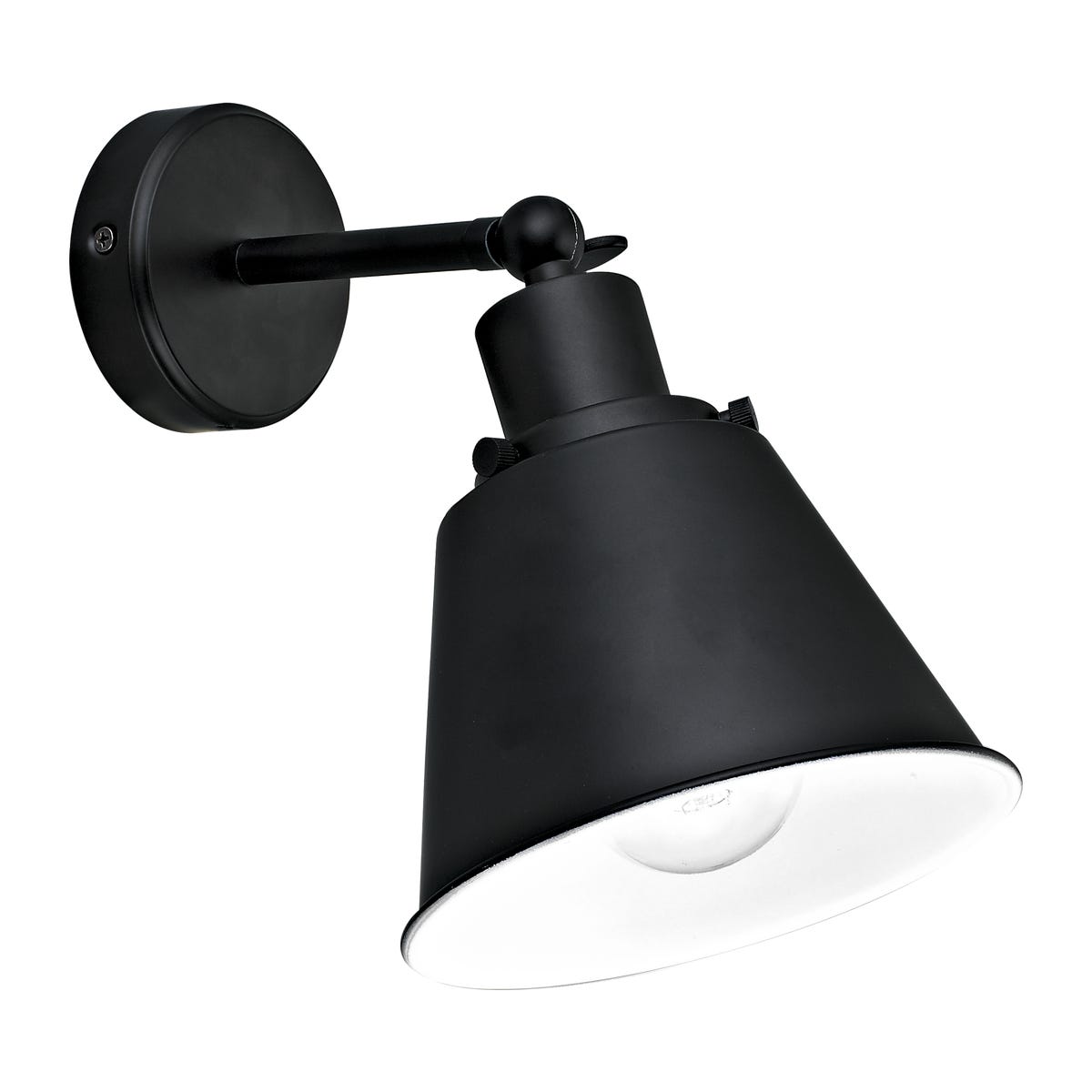 Reflektor Gerli czarny E27 IP44 Inspire