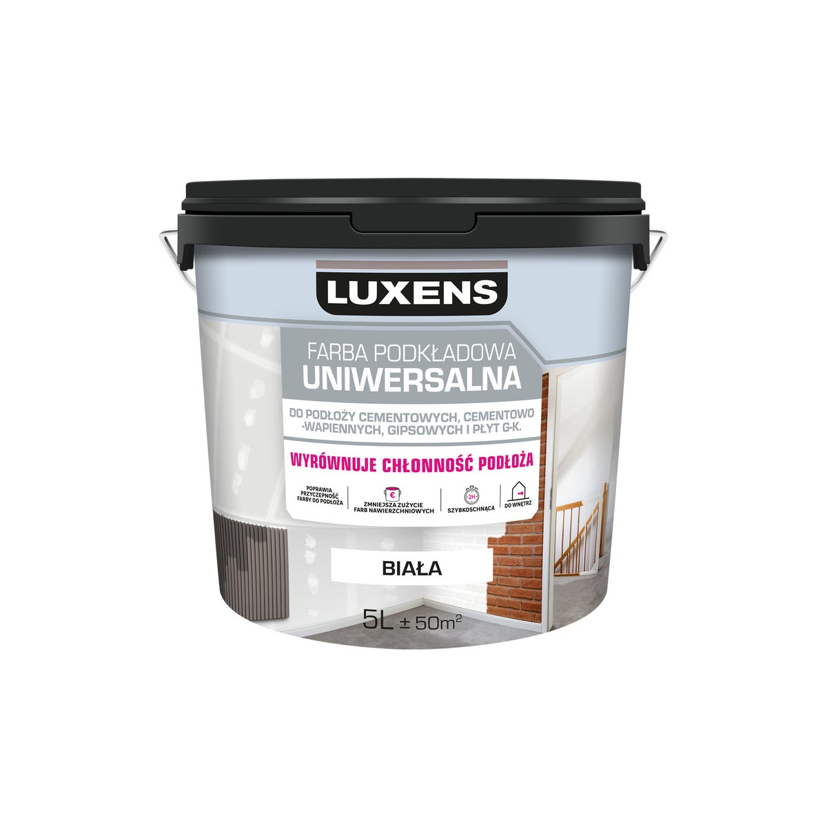 Farba podkładowa uniwersalna 5 l Luxens