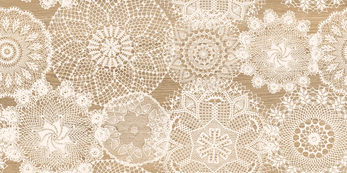 Glazura Mandala Koronka 30x60 Ceramika Paradyż