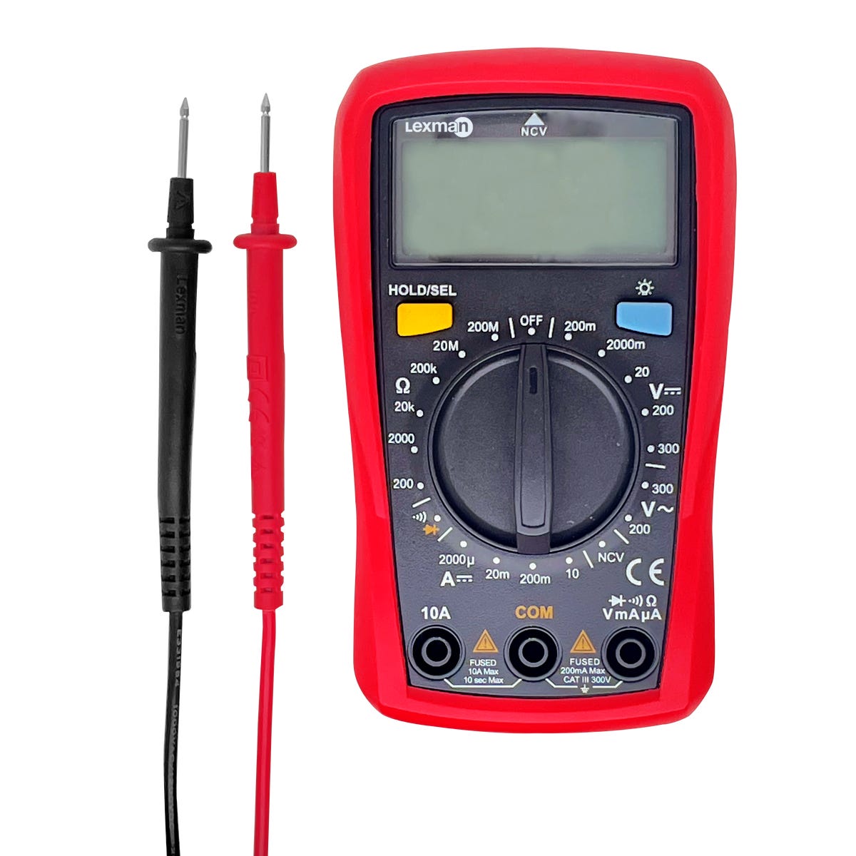 LEXMAN Multimetr PT1000_1 CAT III 300V