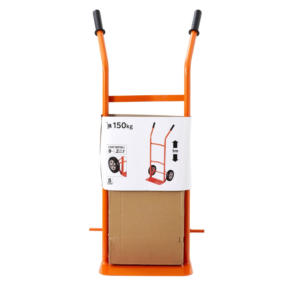 Wózek transportowy stalowy max. obciążenie 150 kg Standers
