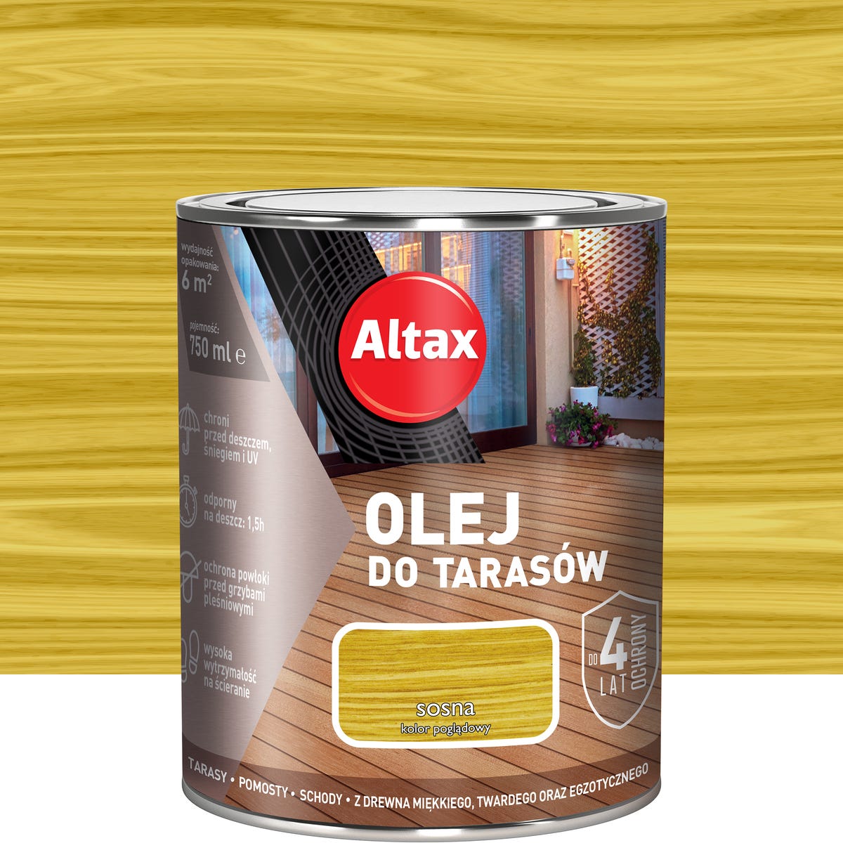 Olej do tarasów Sosna 0.75 l Altax