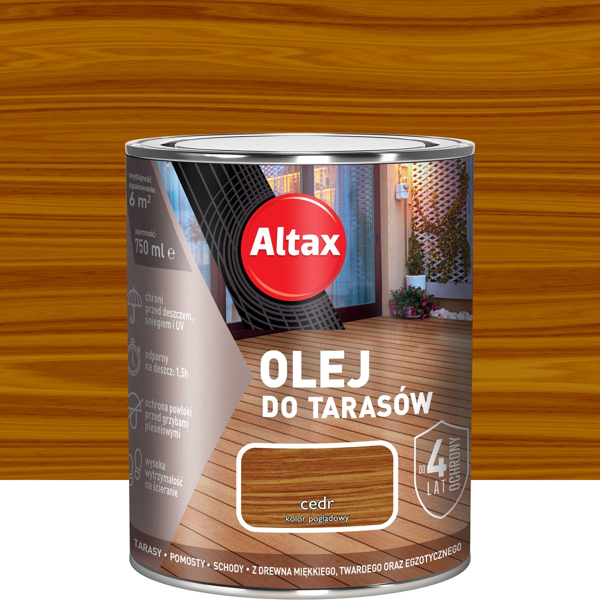 Olej do tarasów Cedr 0.75 l Altax