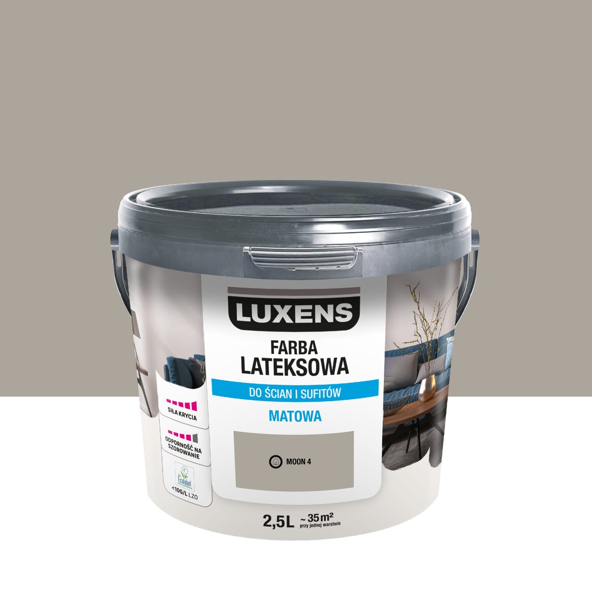 Luxens Farba lateksowa Moon 4 2.5 l