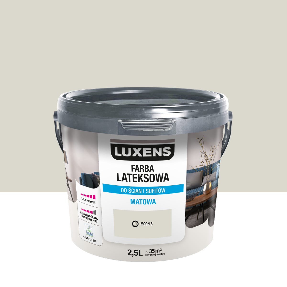 Luxens Farba lateksowa Moon 6 2.5 l