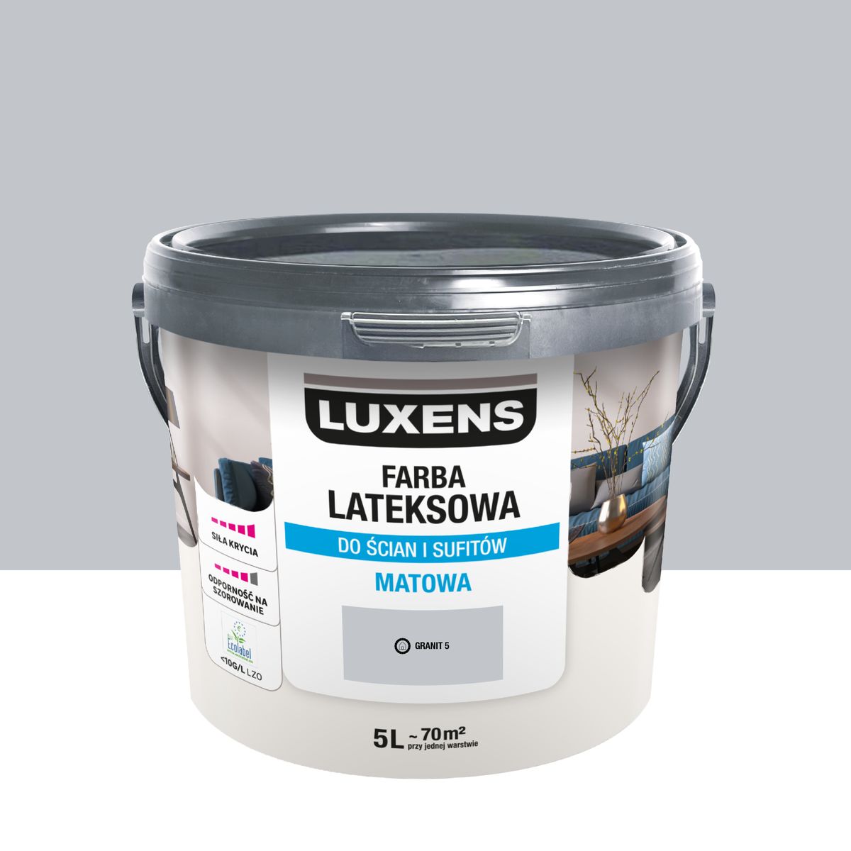 Luxens Farba lateksowa Granit 5 5 l