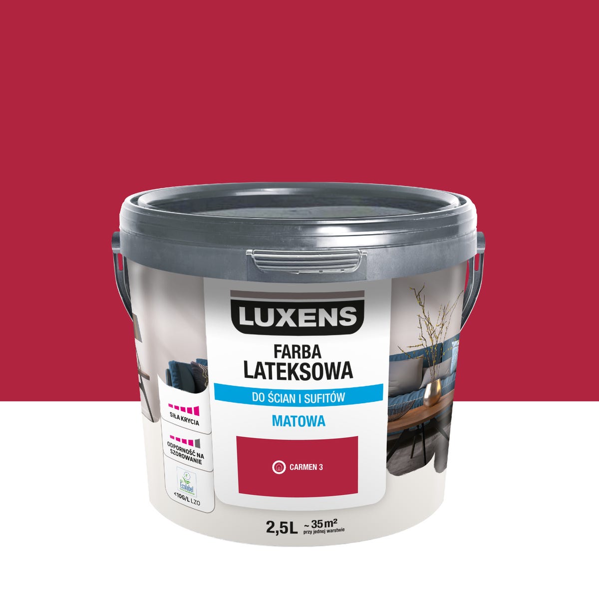 Luxens Farba lateksowa Carmen 3 2.5 l