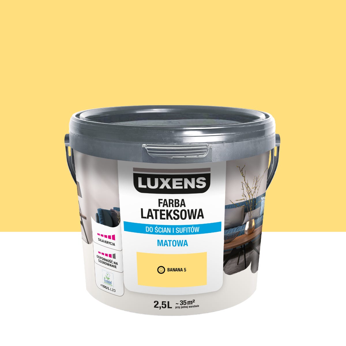 Luxens Farba lateksowa Banana 5 2.5 l