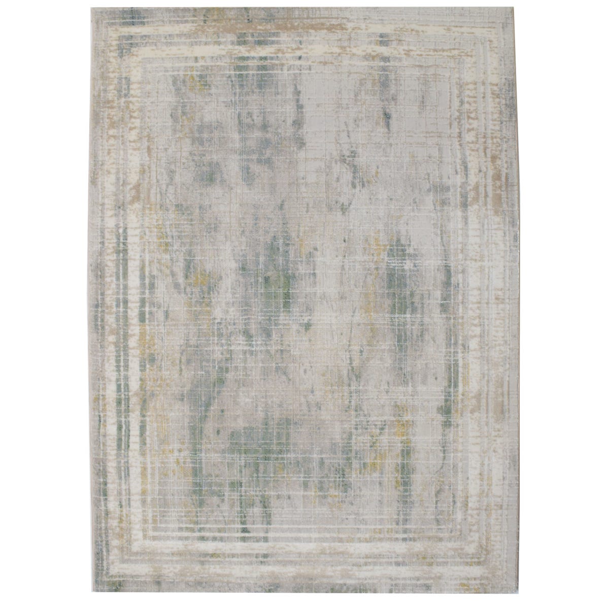 Dywan Astana beżowo-brązowy 80 x 140 cm