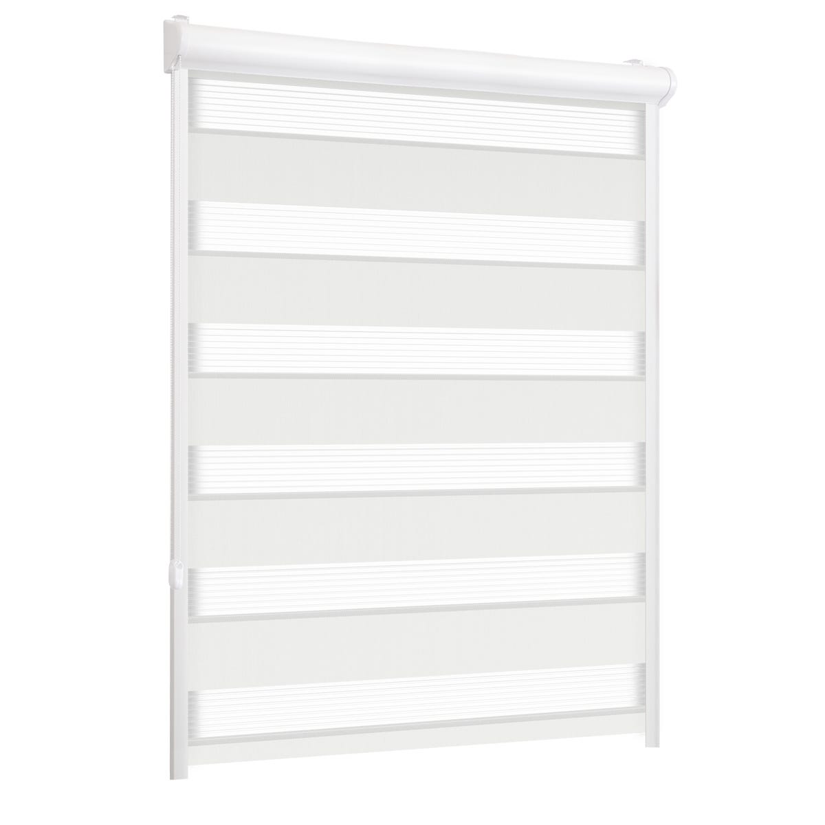 Roleta w kasecie dzień noc Classic biała 61.5 x 220 cm lewa