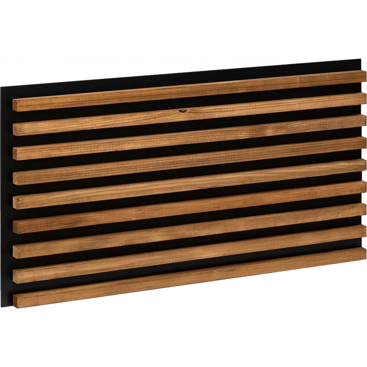 Panele ścienne 3D Lamel drewniany na HDF 76x38 cm Natural 9 lameli