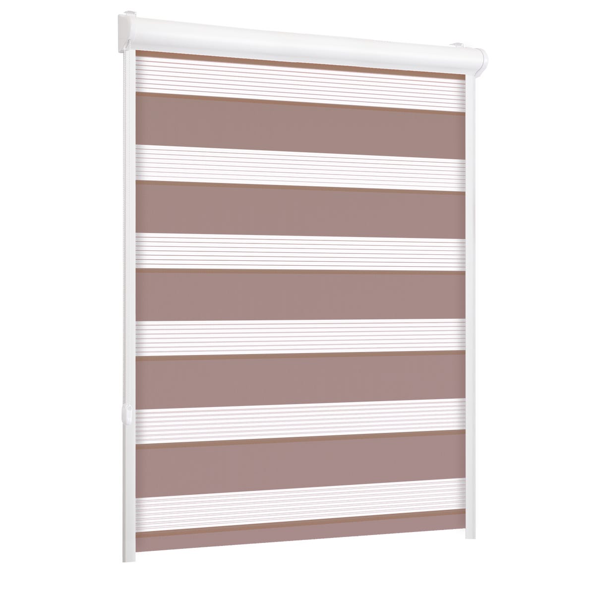 Roleta w kasecie dzień noc Classic wrzos 81 x 220 cm lewa