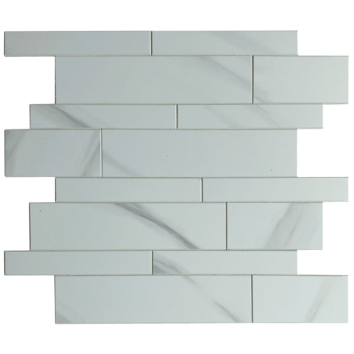 Panele ścienne Deko samoprzylepne PCV White Marble 30x35 cm grubość 4 mm