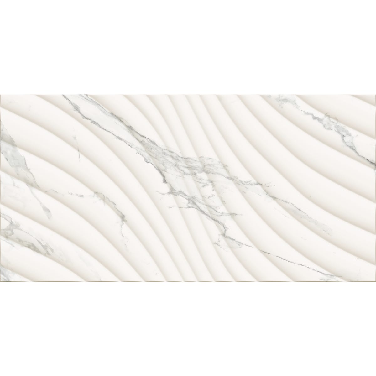 Glazura Carina Bianco Struktura 30x60 Ceramika Paradyż