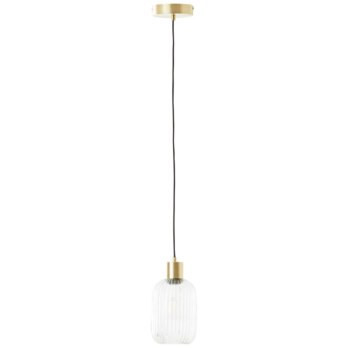 Lampa wisząca Dipsy szkło E27 szer. 14 cm Inspire