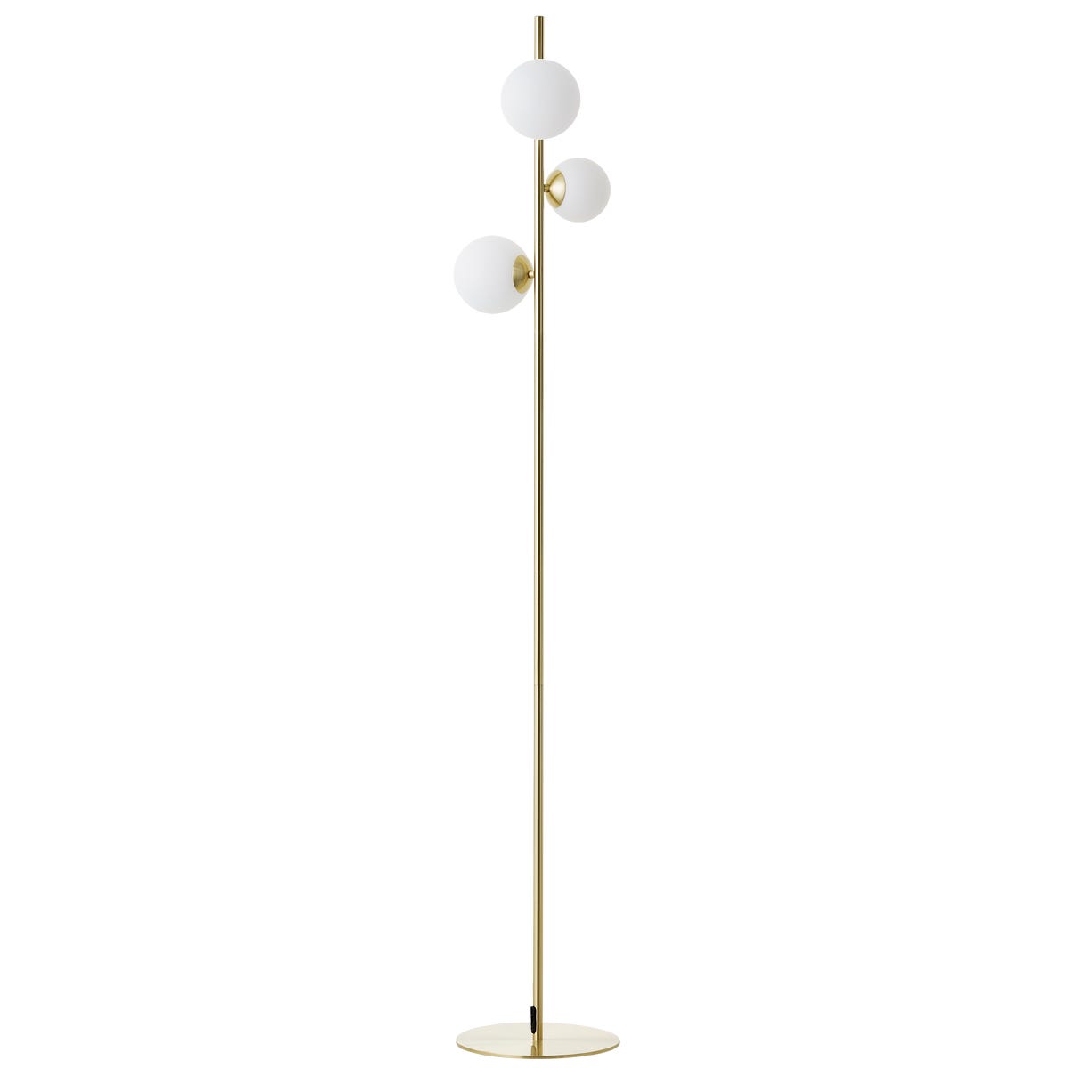 Lampa podłogowa Callas mosiądz 3 x G9 Inspire