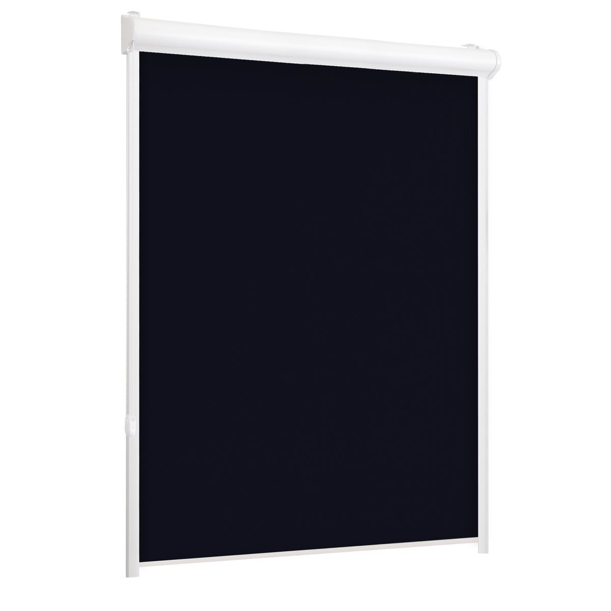 Roleta w kasecie zaciemniająca Silver czarna 73.5 x 150 cm lewa