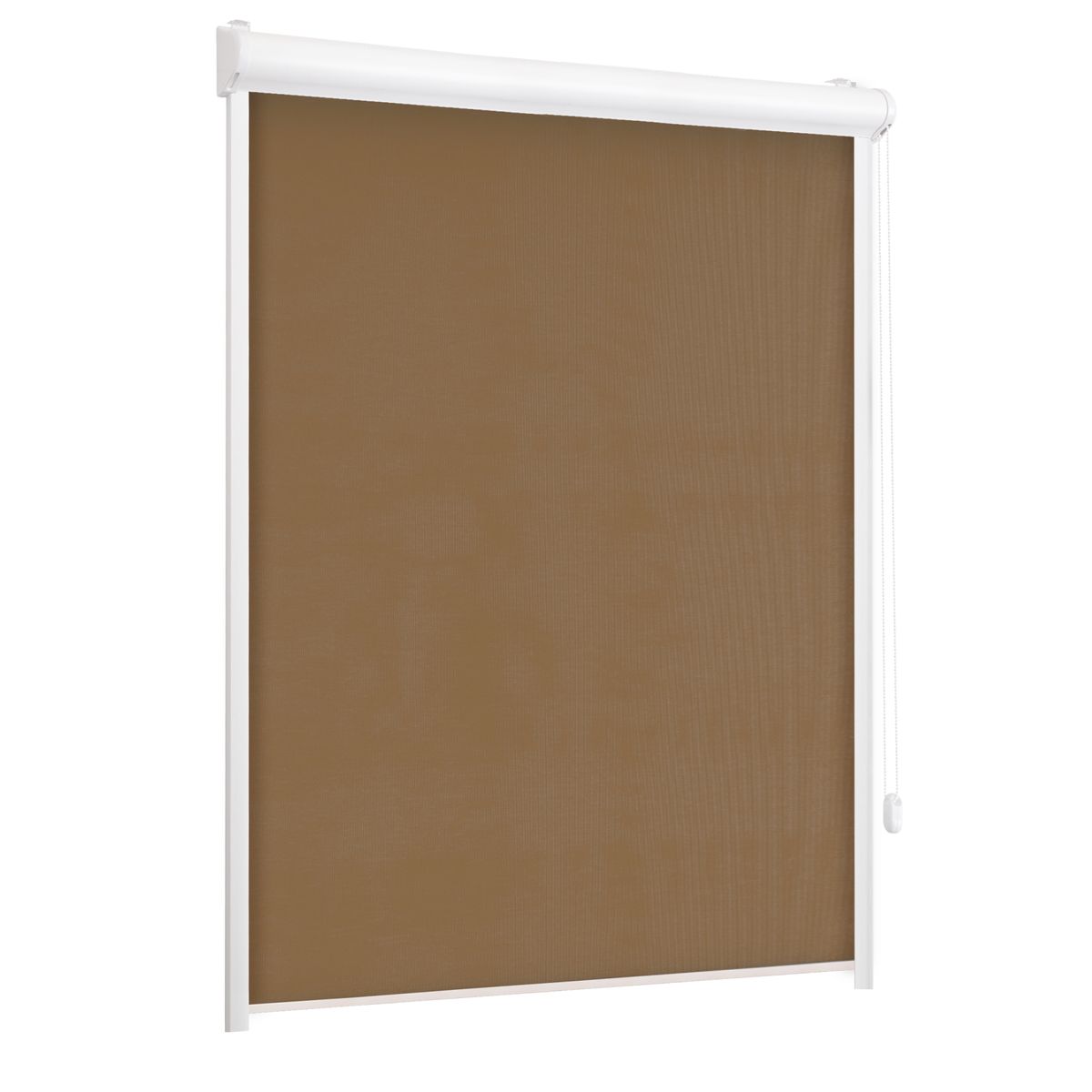 Roleta w kasecie zaciemniająca Silver czekolada 69 x 150 cm prawa