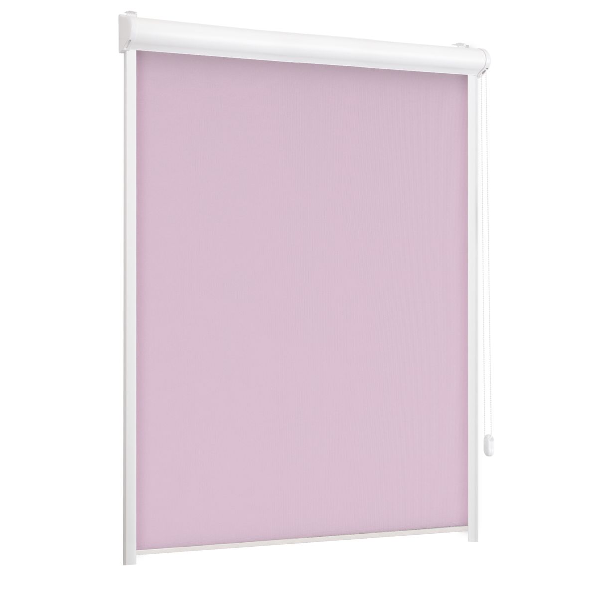 Roleta w kasecie zaciemniająca Silver różowa 94.5 x 150 cm prawa