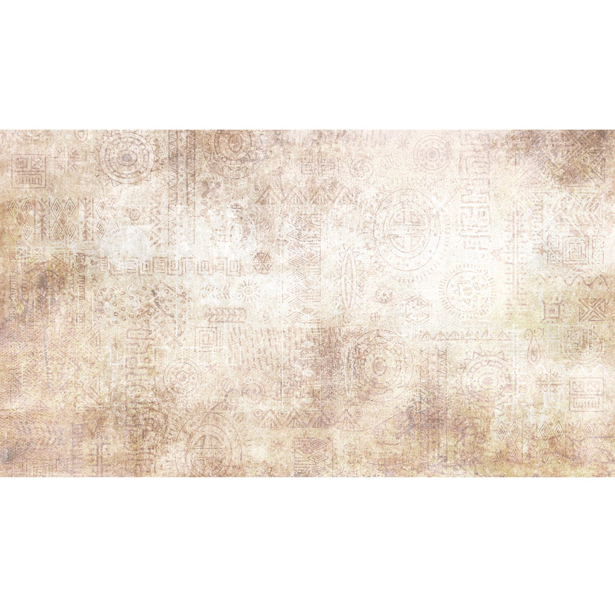 Mural Roots przecierany boho 500 x 280 cm delikatna struktura