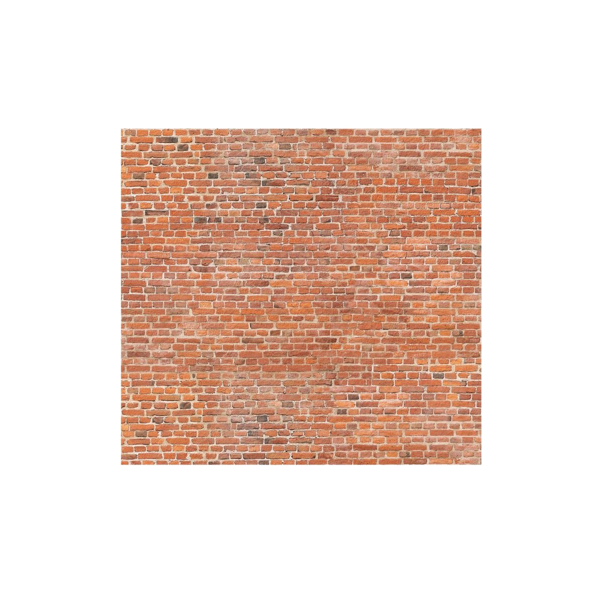 Mural Brick cegła czerwona 300 x 280 cm delikatna struktura