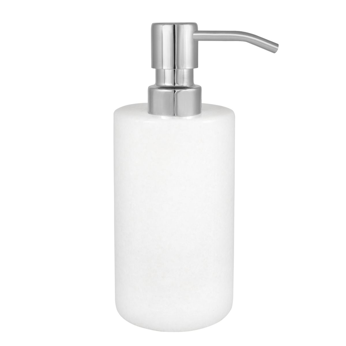 Dozownik do mydła w płynie marmur biały