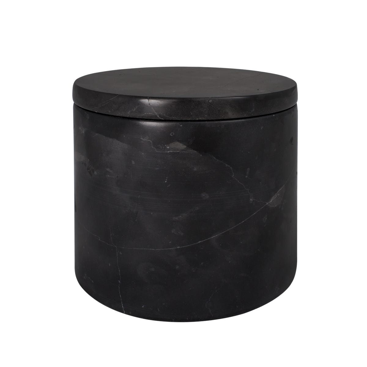 Pojemnik kosmetyczny marmur czarny