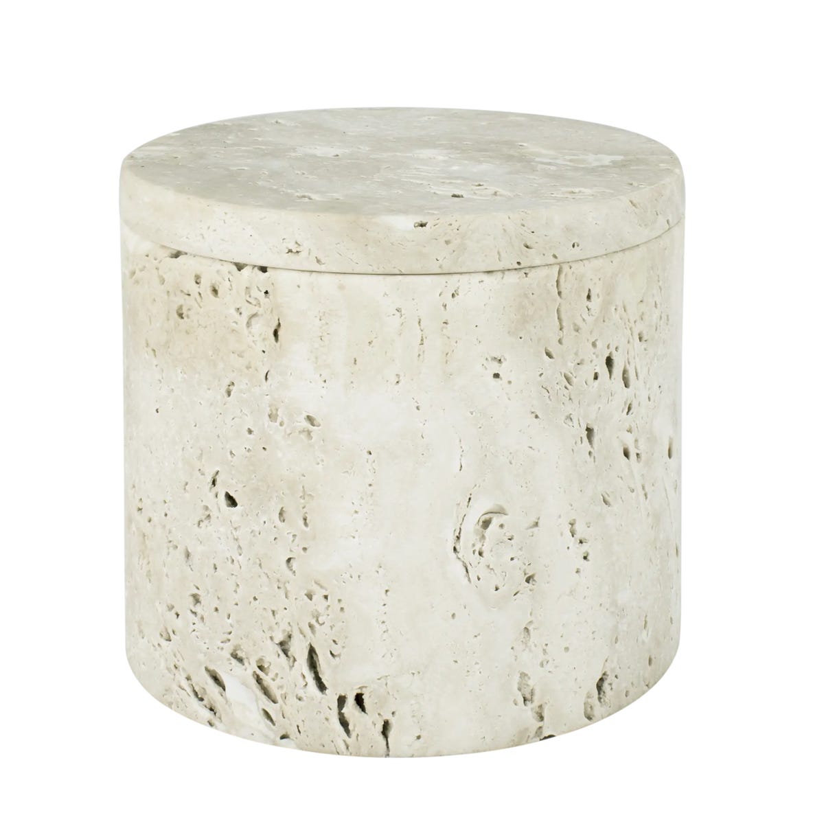 Pojemnik kosmetyczny trawertyn