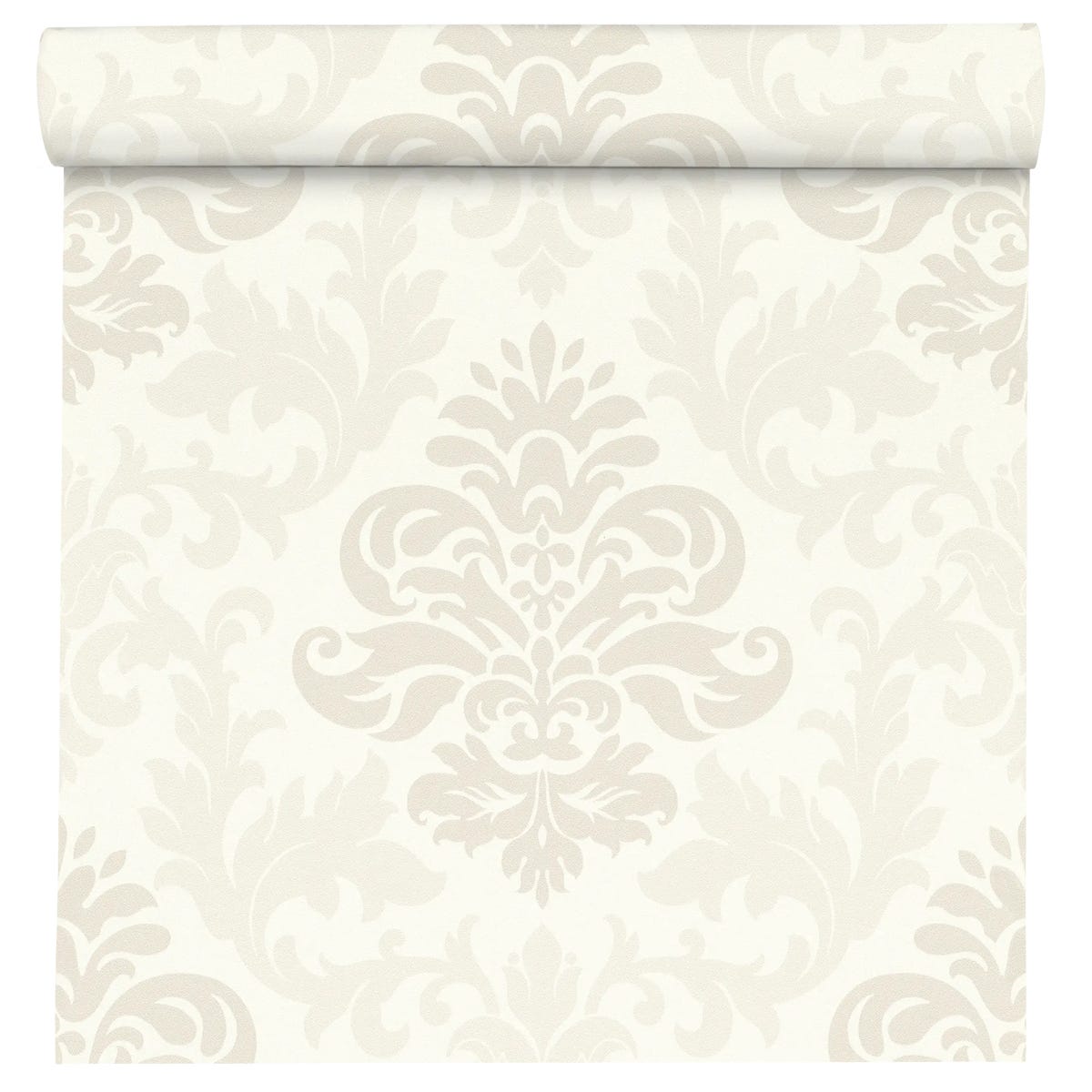 Tapeta Barok 278514 kremowa papierowa