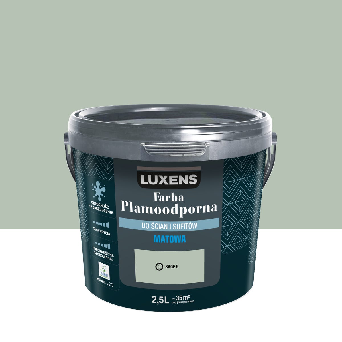 Luxens Farba Plamoodporna Sage 5 2.5 l