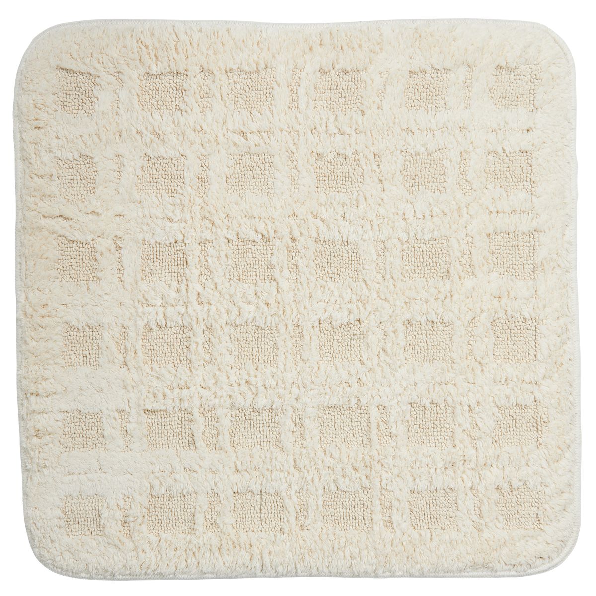 Dywanik łazienkowy Quadrant Ecru 60 X 60 Coram