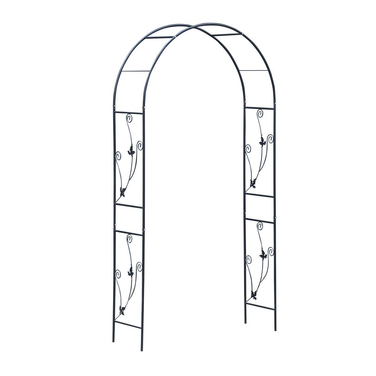 Pergola ogrodowa Botanika 114x37x230cm z łukiem Lustan