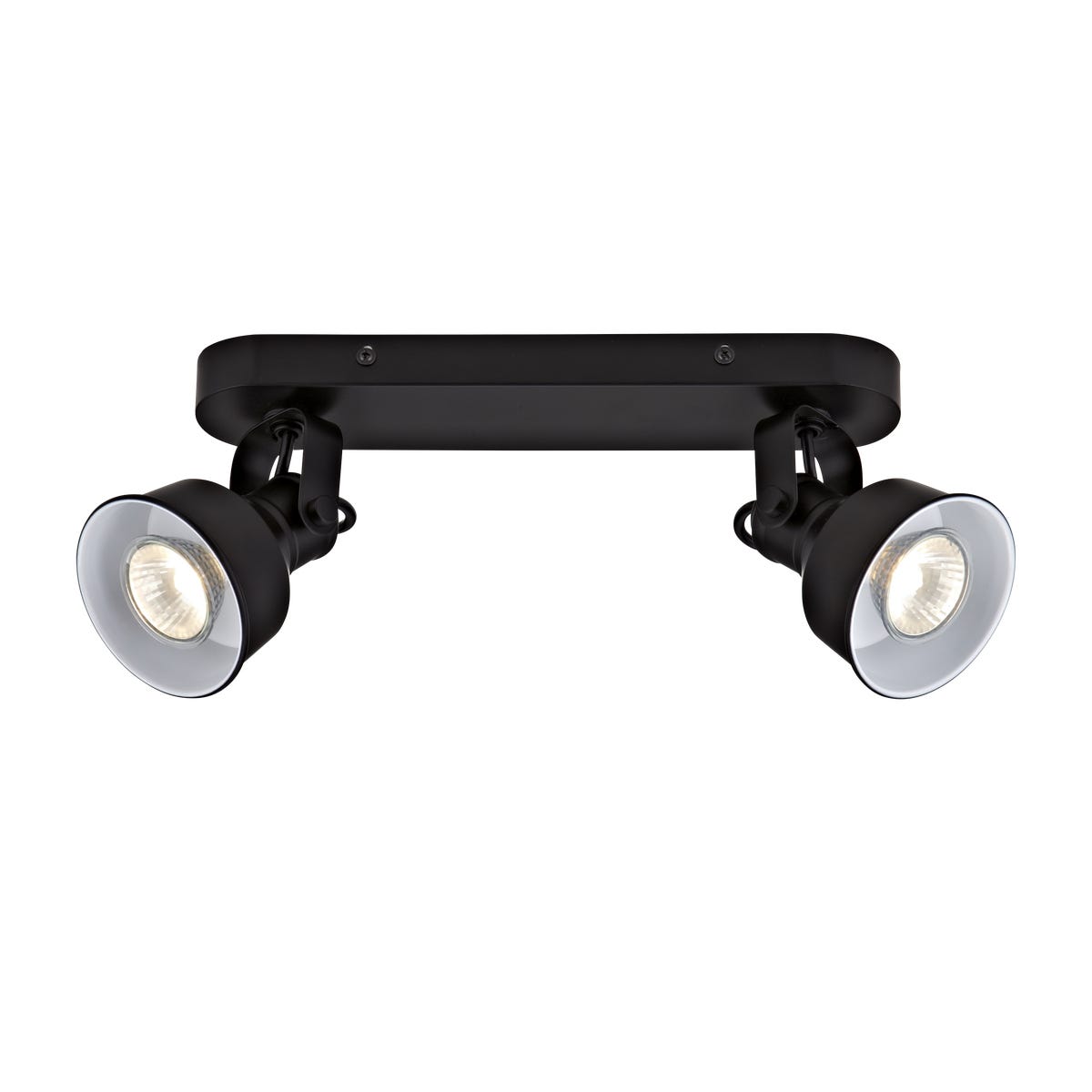 Listwa reflektorowa Ezio czarna 2 x GU10 Inspire